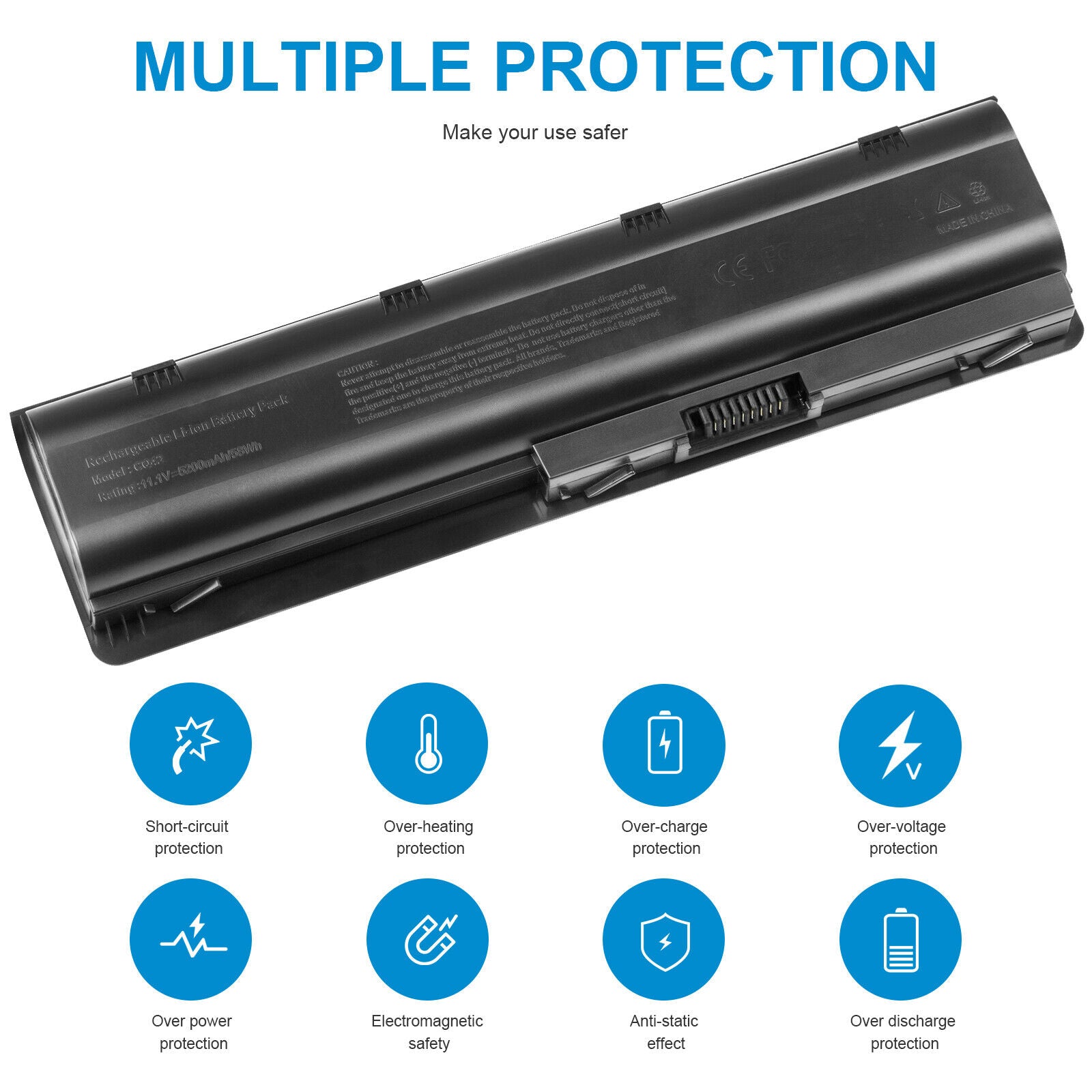 Batteria 5200mAh per HP Envy 17 HP G32 G42 G56 G62 G72 HP Pavilion g4 g6 g7 HP Pavilion dm4 dv3 dv5 dv6 dv7 Batteria 5200mAh per HP Envy 17 HP G32 G42 G56 G62 G72 HP Pavilion g4 g6 g7 HP Pavilion dm4 dv3 dv5 dv6 dv7